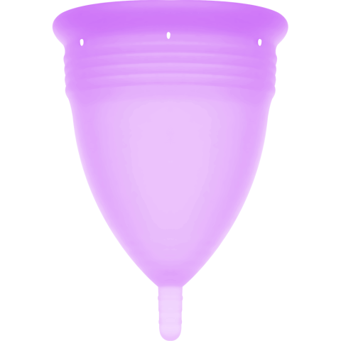 STERCUP - COPO MENSTRUAL DE SILICONE FDA LILAC - TAMANHO S