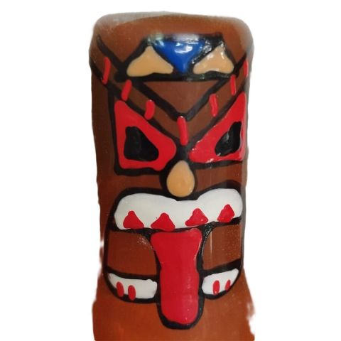 CONDOMERIE - PRESERVATIVOS NOVIDADES PINTADOS À MÃO TIKI TOTEM-01