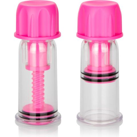 CALEXOTICS - ONDAS ESTIMULANTES PARA MAMILOS ROSAS VACCUM TWIST